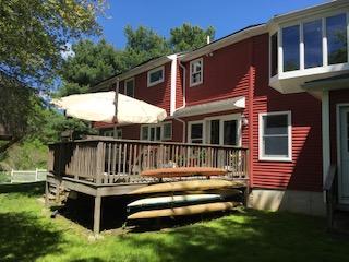 Existing deck ready to be removed